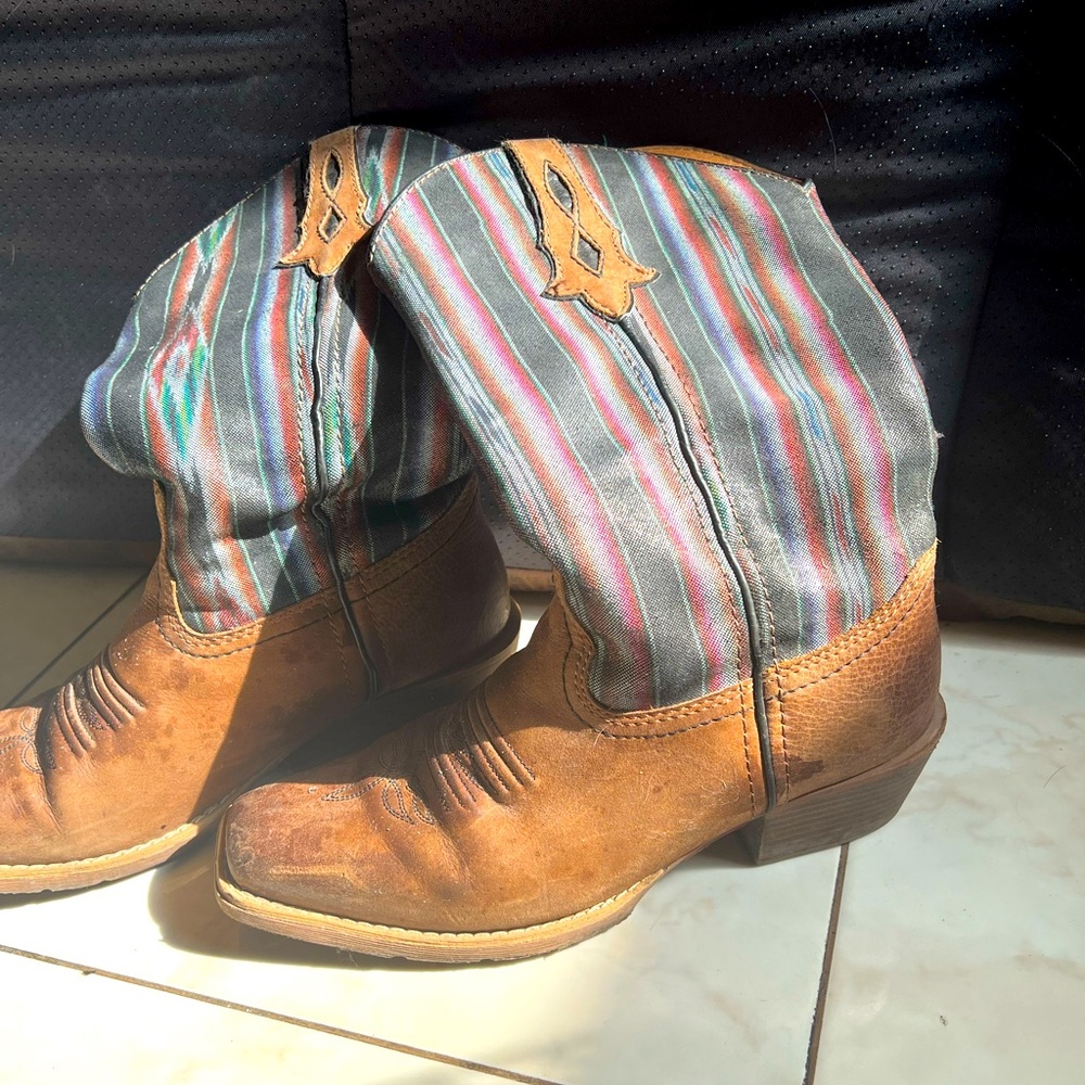 Justin brand cowboy boots